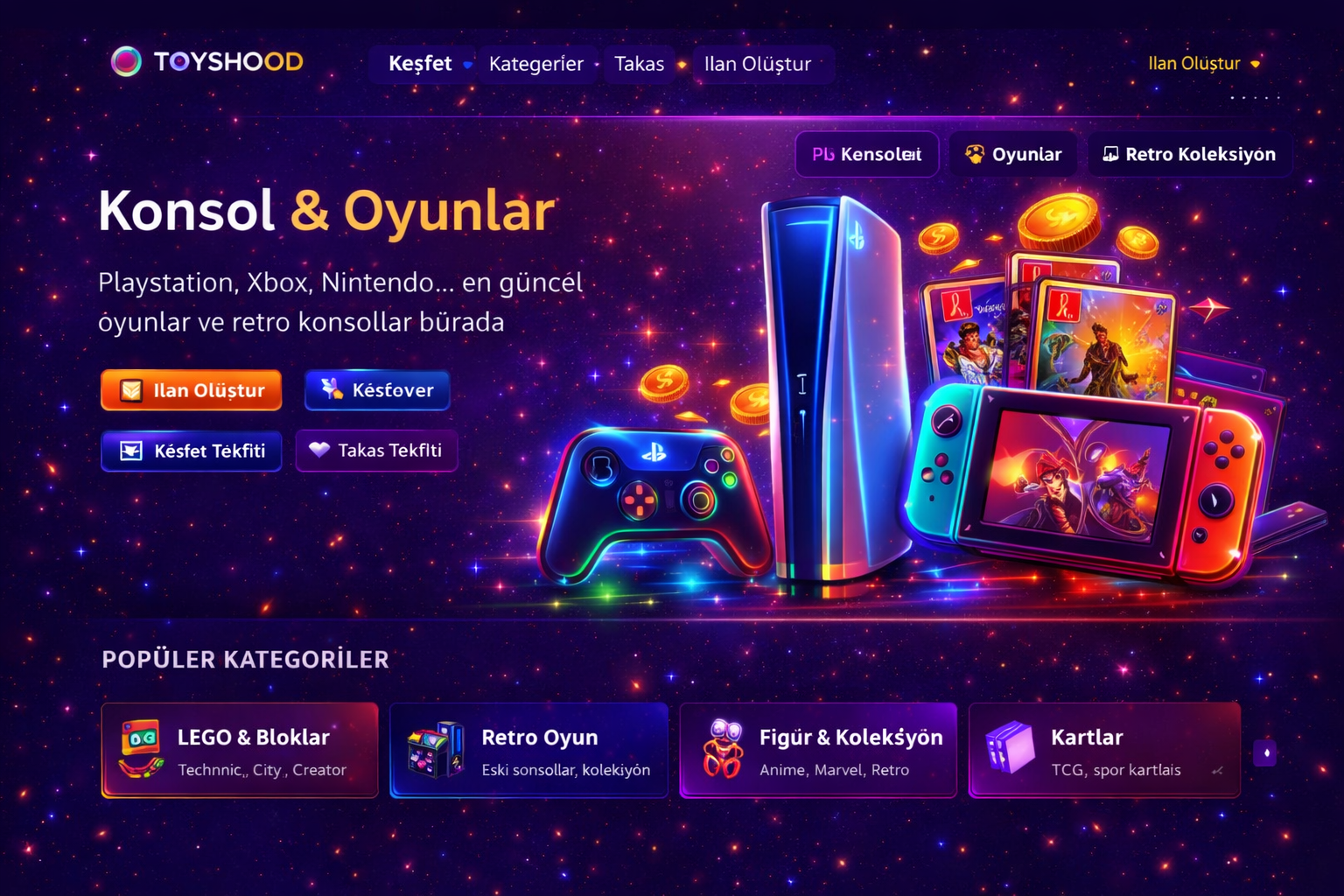 Toyshood gaming detay görsel 1